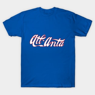 Atlanta - home of Coke (red/white) T-Shirt